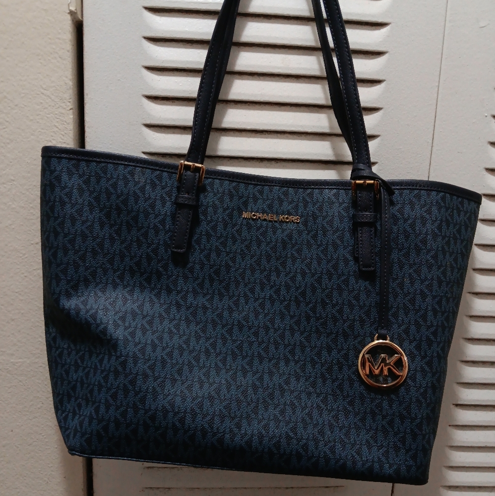 Michael Kors Blue Tote